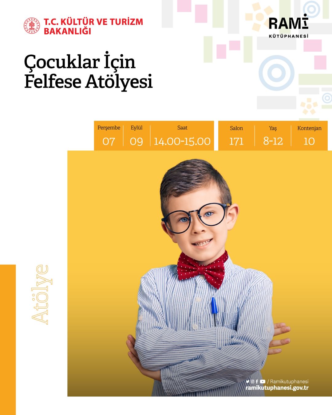  Rami Kütüphanesi - Çocuklar İçin Felsefe Atölyesi